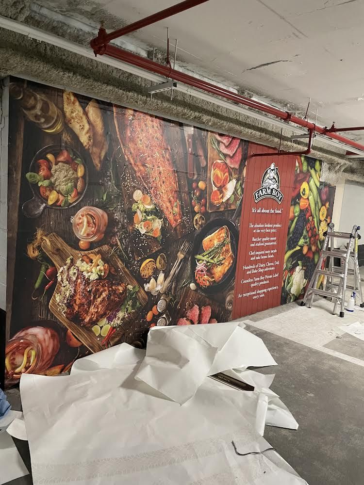 Commercial wall graphics